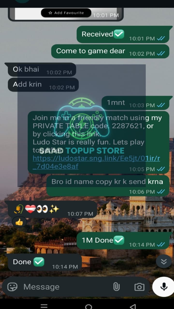 WhatsApp review from Rana Waseem — buy Ludo Star account Pakistan high coins instant