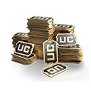 1800 PUBG UC Pakistan cheap — spin events and weapon material upgrades